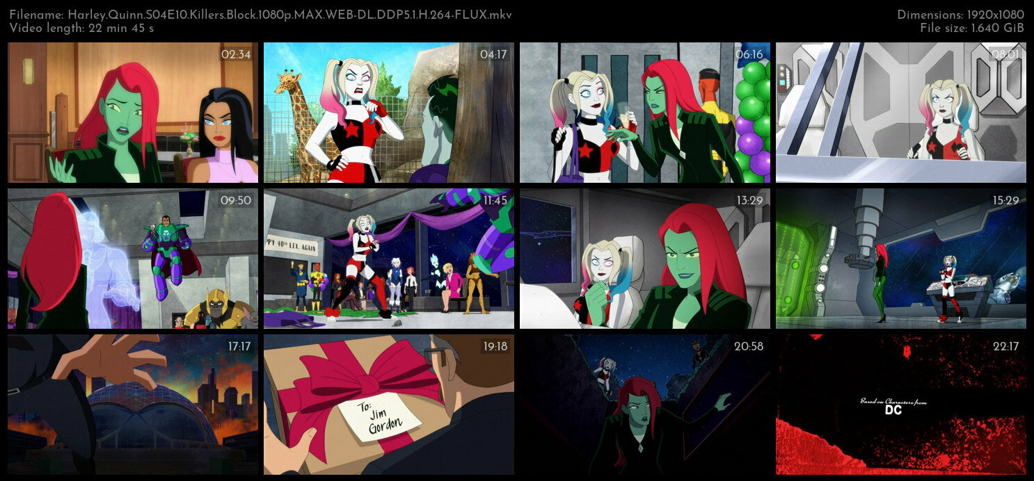 Harley Quinn S04E10 Killers Block 1080p MAX WEB DL DDP5 1 H 264 FLUX TGx