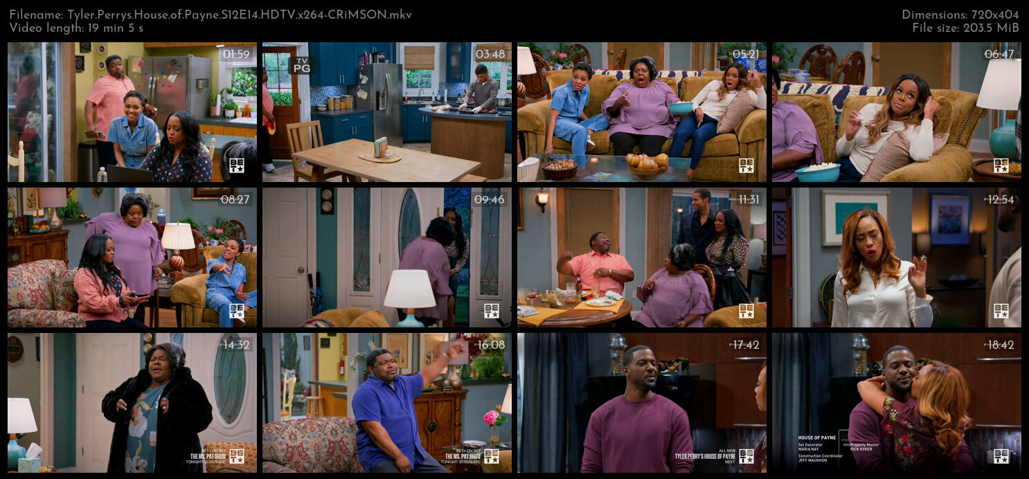 Tyler Perrys House of Payne S12E14 HDTV x264 CRiMSON TGx