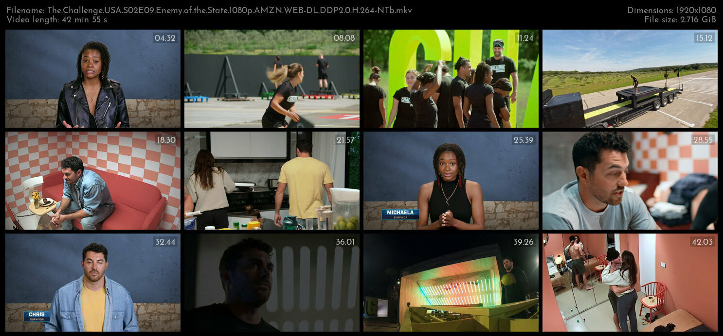 The Challenge USA S02E09 Enemy of the State 1080p AMZN WEB DL DDP2 0 H 264 NTb TGx
