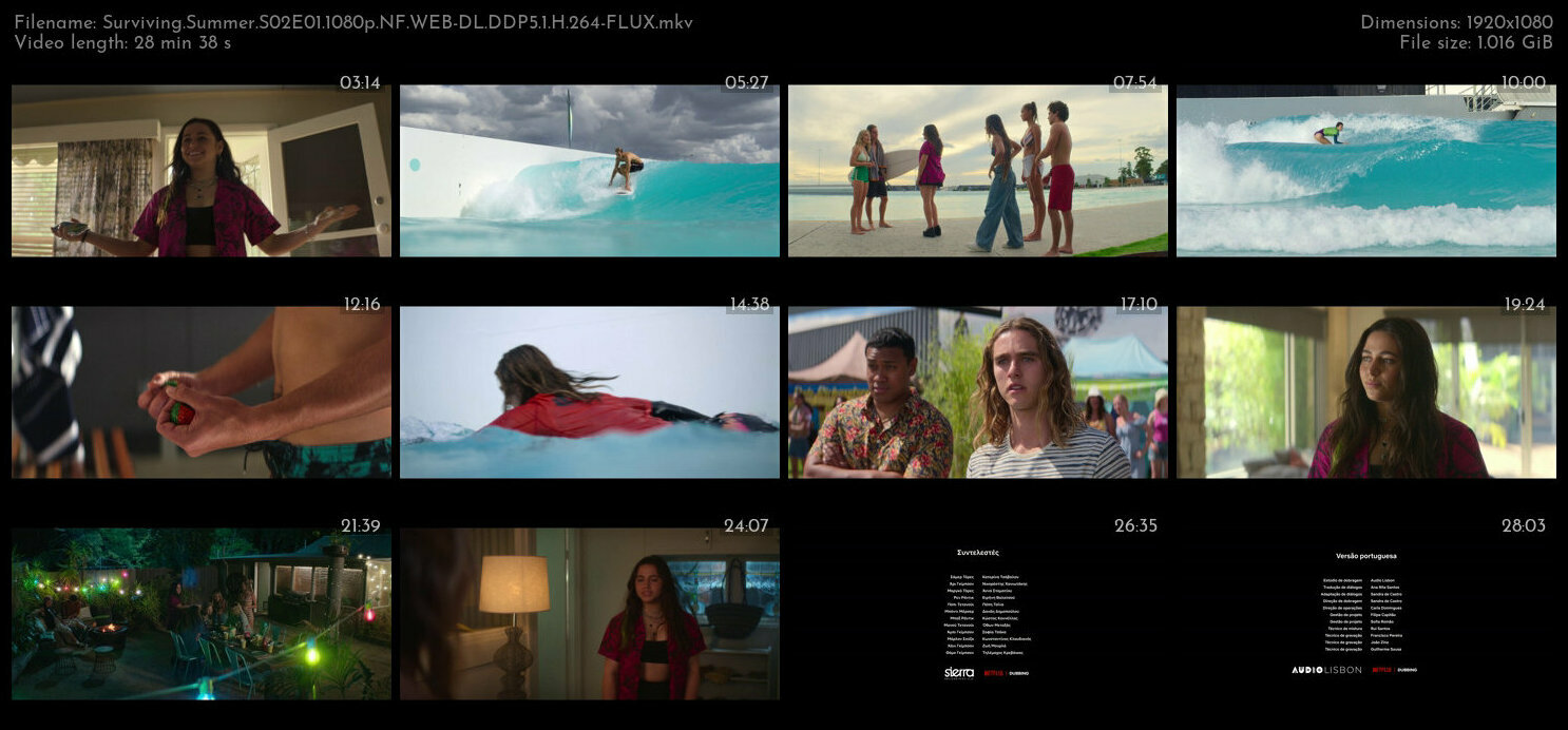 Surviving Summer S02E01 1080p NF WEB DL DDP5 1 H 264 FLUX TGx