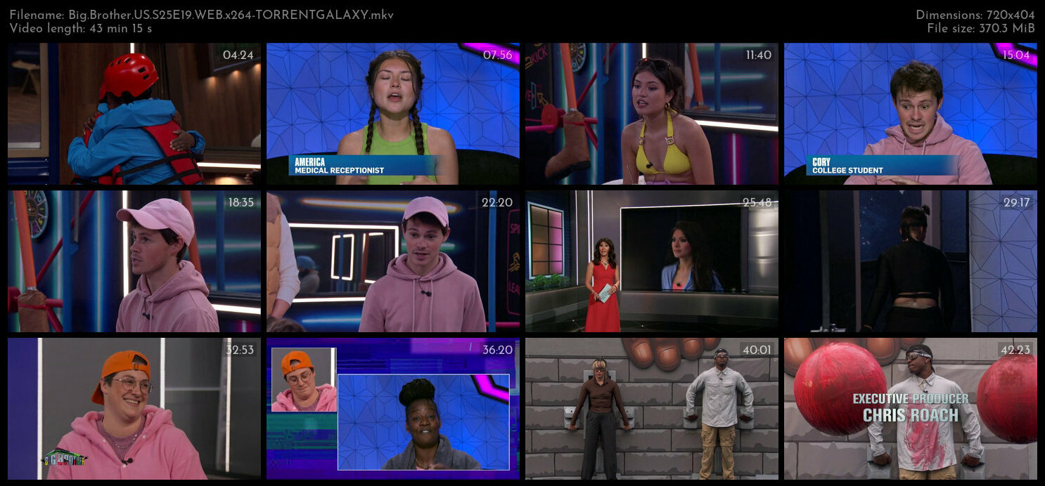 Big Brother US S25E19 WEB x264 TORRENTGALAXY