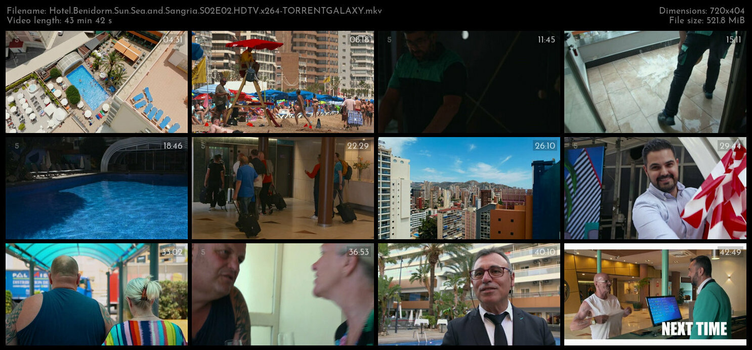 Hotel Benidorm Sun Sea and Sangria S02E02 HDTV x264 TORRENTGALAXY