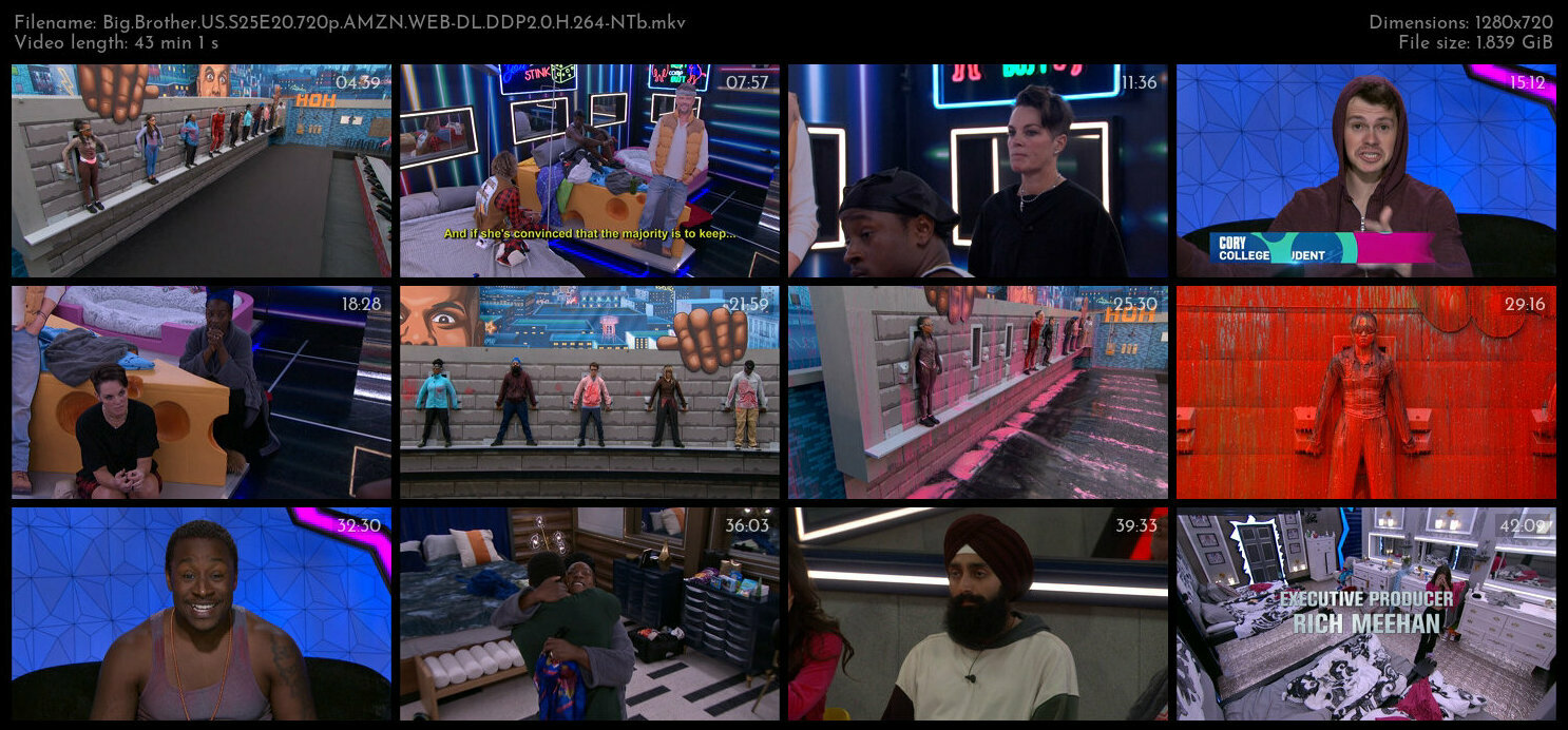 Big Brother US S25E20 720p AMZN WEB DL DDP2 0 H 264 NTb TGx