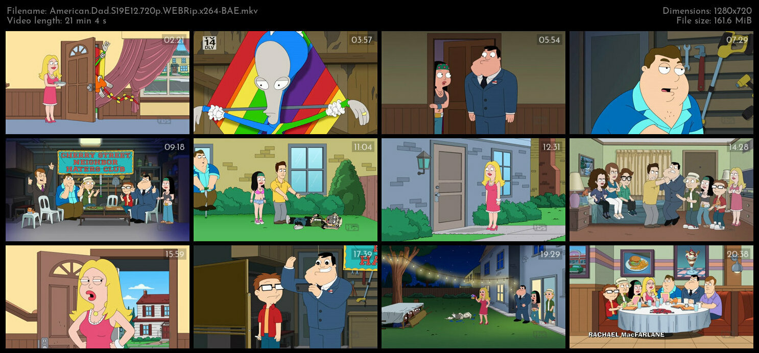 American Dad S19E12 720p WEBRip x264 BAE TGx