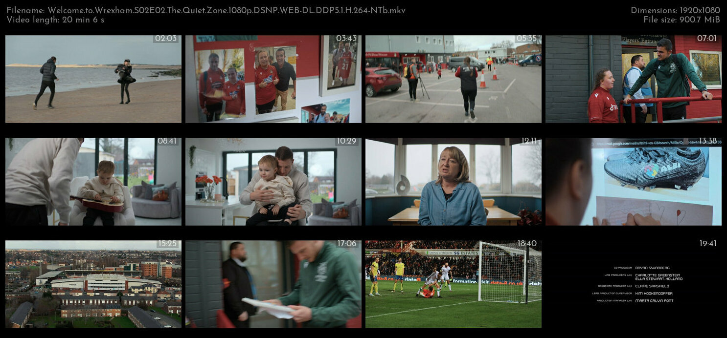 Welcome to Wrexham S02E02 The Quiet Zone 1080p DSNP WEB DL DDP5 1 H 264 NTb TGx