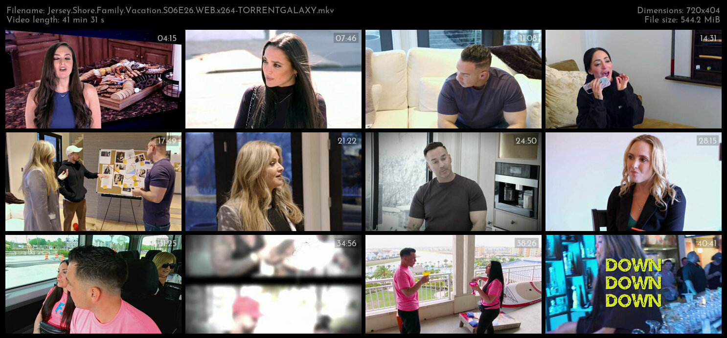 Jersey Shore Family Vacation S06E26 WEB x264 TORRENTGALAXY