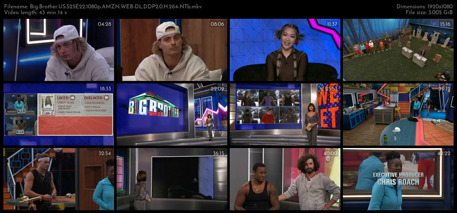 Big Brother US S25E22 1080p AMZN WEB DL DDP2 0 H 264 NTb TGx