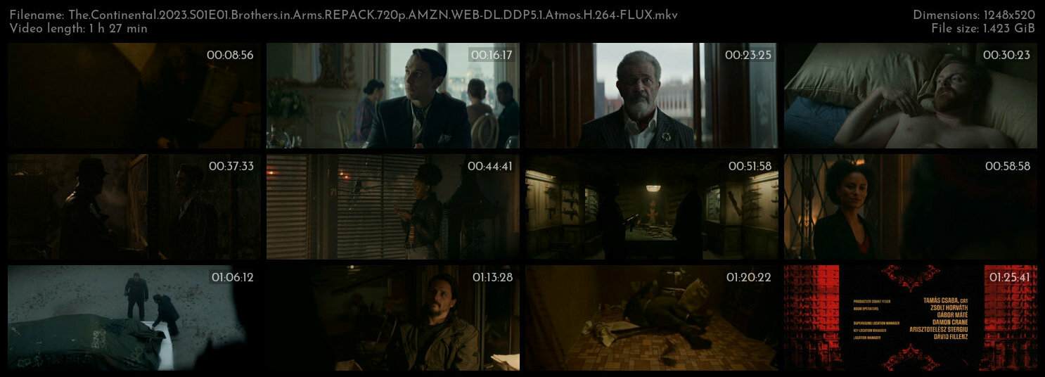 The Continental 2023 S01E01 Brothers in Arms REPACK 720p AMZN WEB DL DDP5 1 Atmos H 264 FLUX TGx