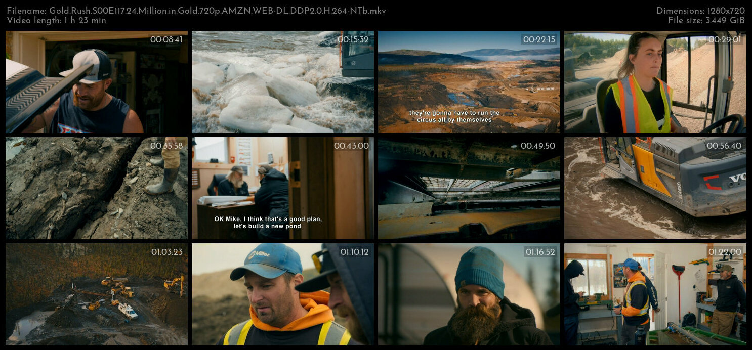 Gold Rush S00E117 24 Million in Gold 720p AMZN WEB DL DDP2 0 H 264 NTb TGx