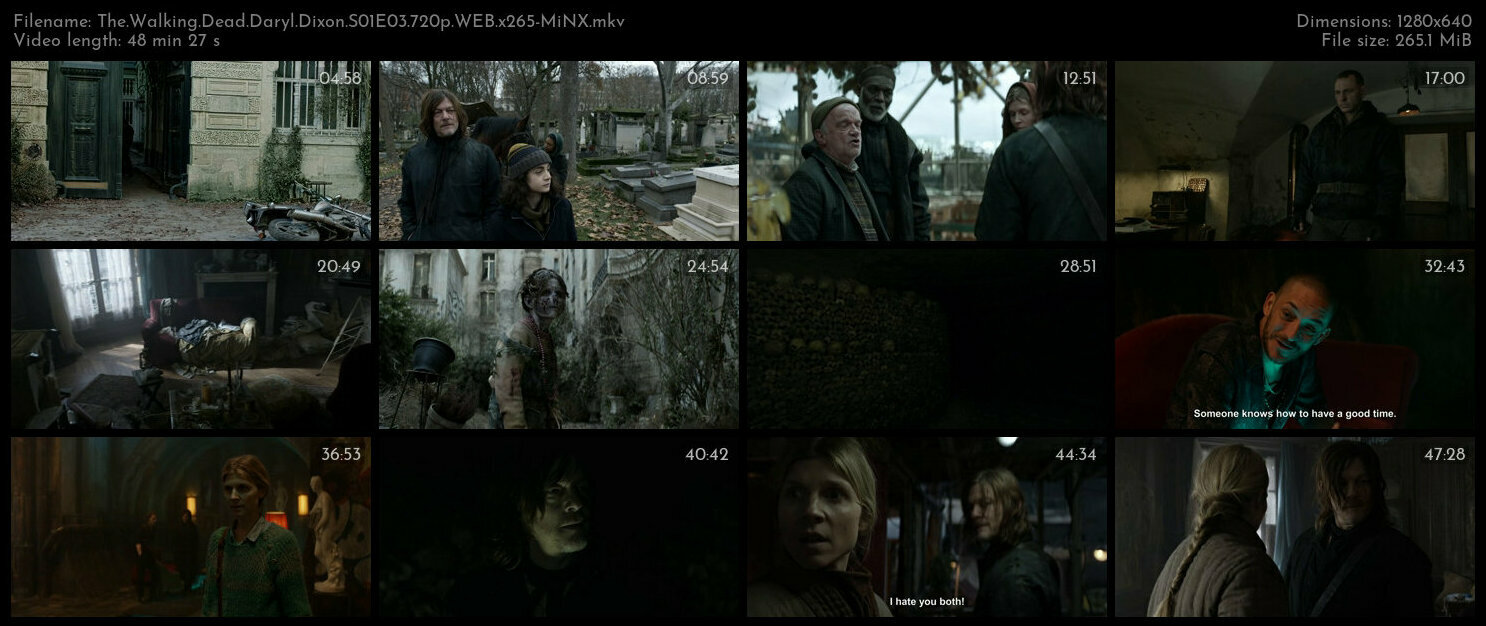 The Walking Dead Daryl Dixon S01E03 720p WEB x265 MiNX TGx