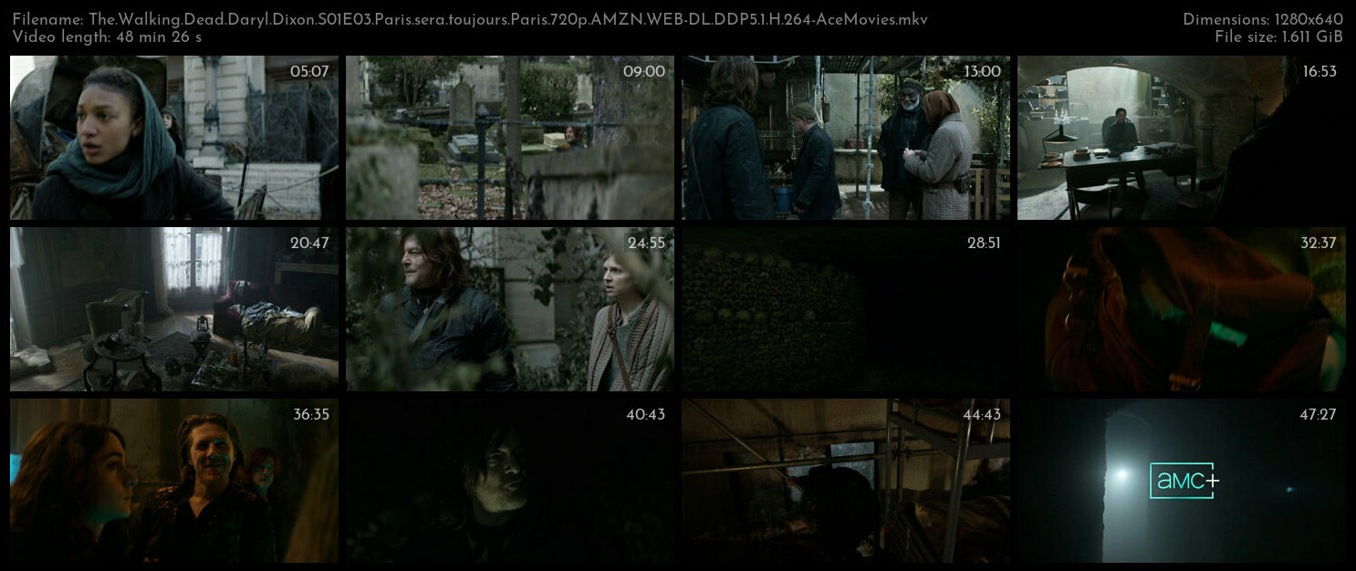 The Walking Dead Daryl Dixon S01E03 Paris sera toujours Paris 720p AMZN WEB DL DDP5 1 H 264 AceMovie