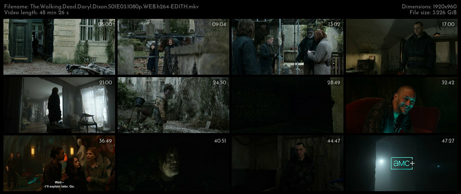 The Walking Dead Daryl Dixon S01E03 1080p WEB h264 EDITH TGx