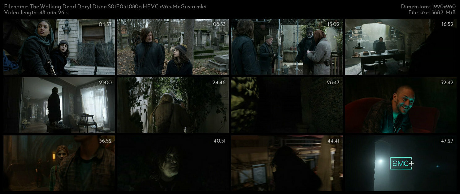 The Walking Dead Daryl Dixon S01E03 1080p HEVC x265 MeGusta TGx