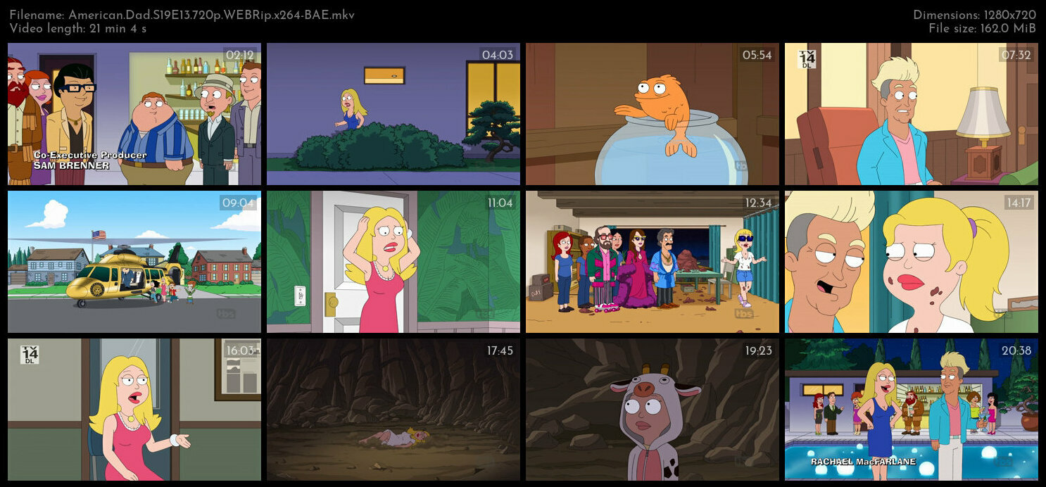 American Dad S19E13 720p WEBRip x264 BAE TGx