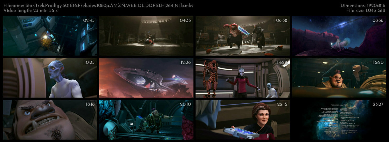 Star Trek Prodigy S01E16 Preludes 1080p AMZN WEB DL DDP5 1 H 264 NTb TGx