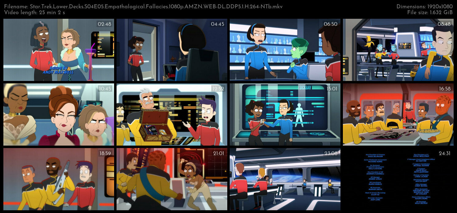 Star Trek Lower Decks S04E05 Empathalogical Fallacies 1080p AMZN WEB DL DDP5 1 H 264 NTb TGx