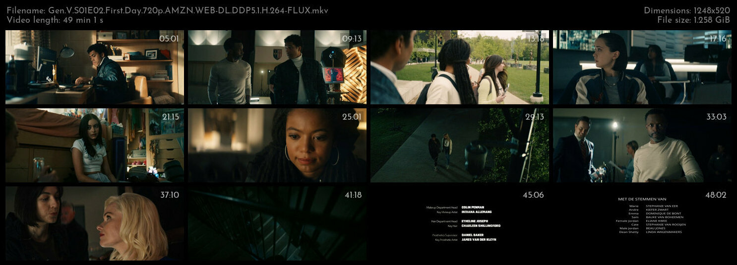 Gen V S01E02 First Day 720p AMZN WEB DL DDP5 1 H 264 FLUX TGx