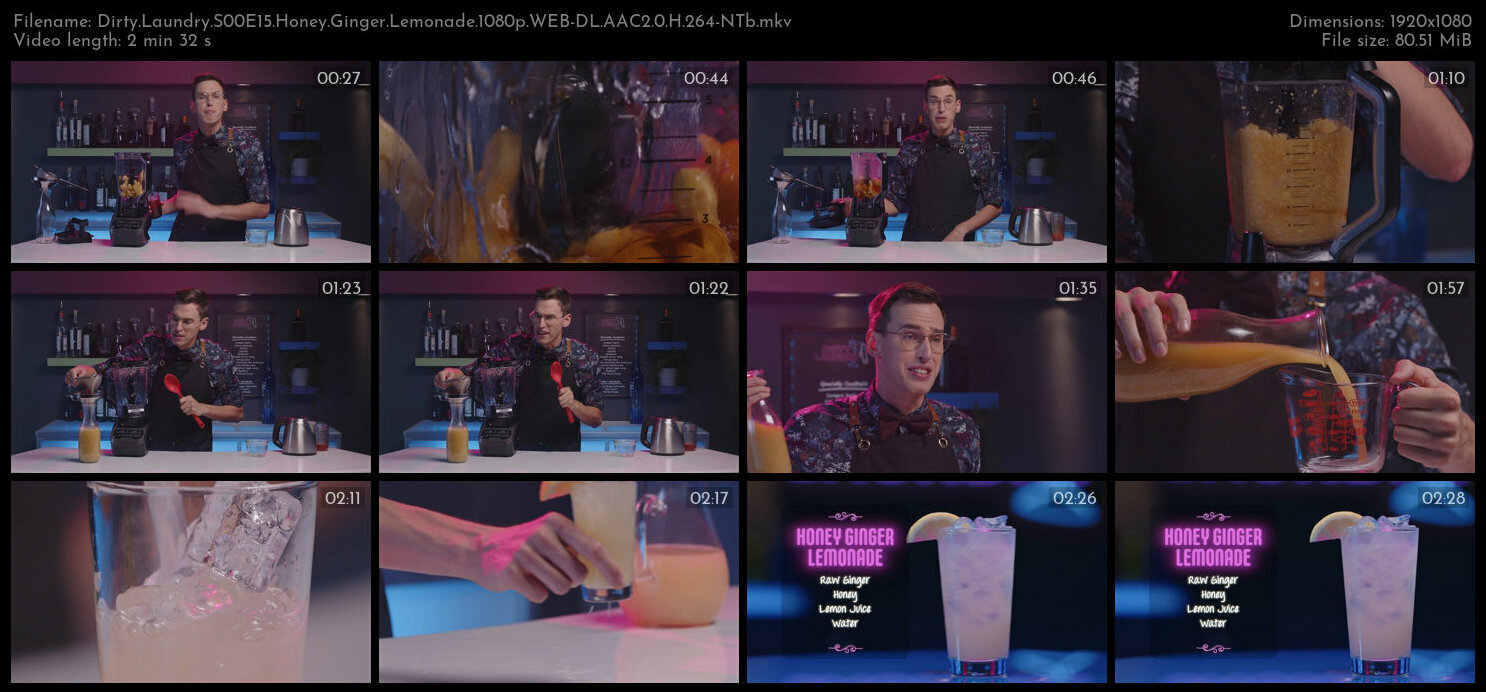 Dirty Laundry S00E15 Honey Ginger Lemonade 1080p WEB DL AAC2 0 H 264 NTb TGx