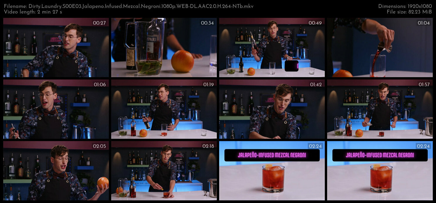 Dirty Laundry S00E03 Jalapeno Infused Mezcal Negroni 1080p WEB DL AAC2 0 H 264 NTb TGx