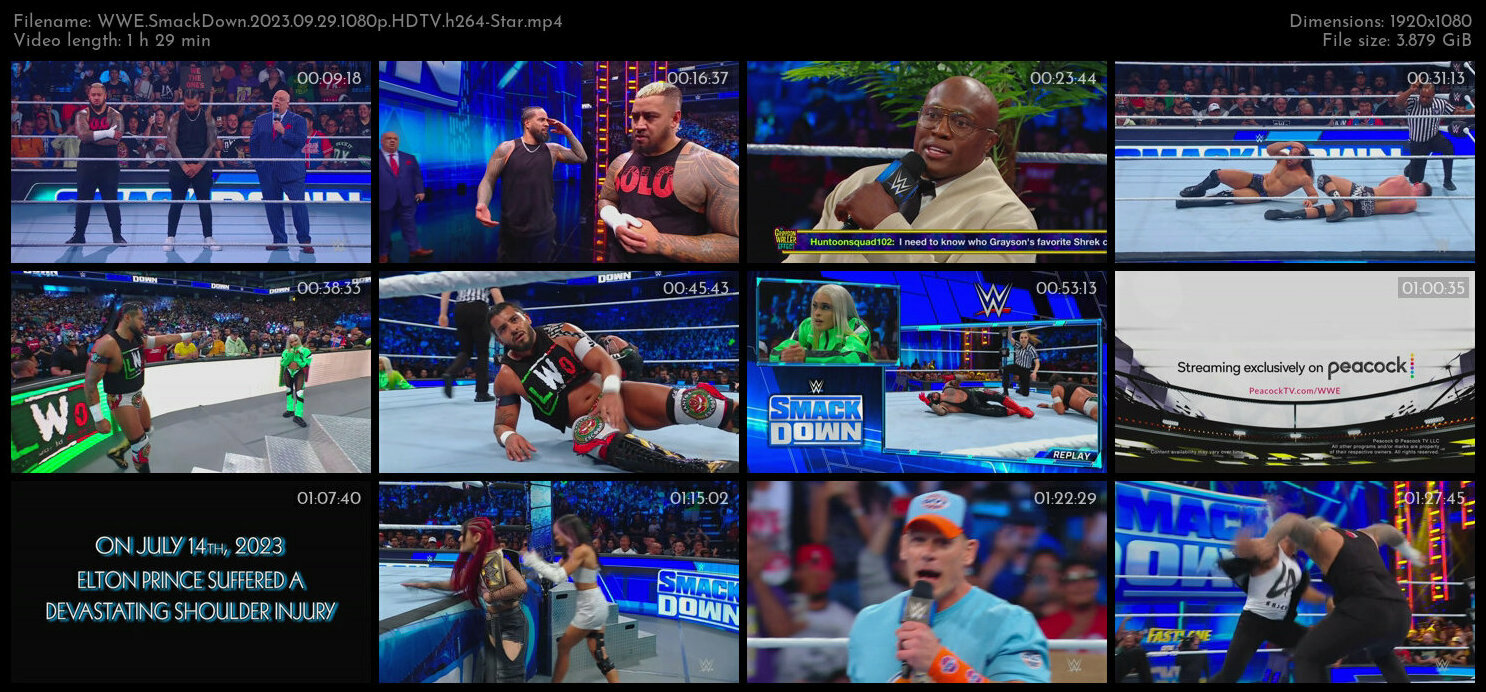 WWE SmackDown 2023 09 29 1080p HDTV h264 Star TGx