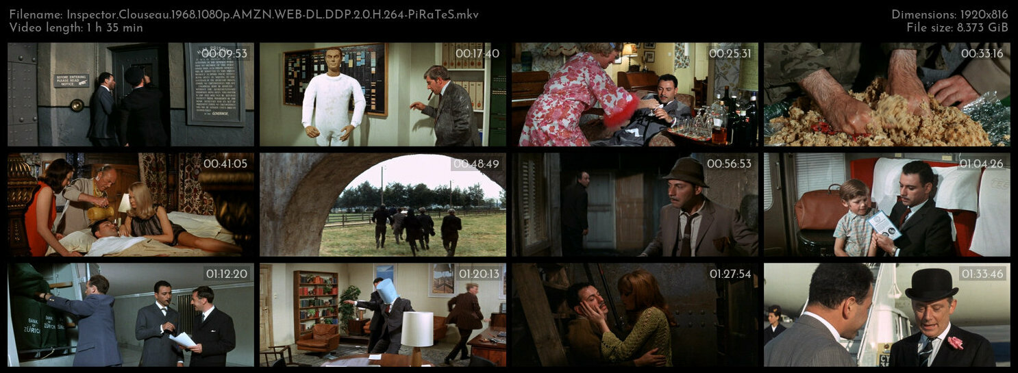 Inspector Clouseau 1968 1080p AMZN WEB DL DDP 2 0 H 264 PiRaTeS TGx