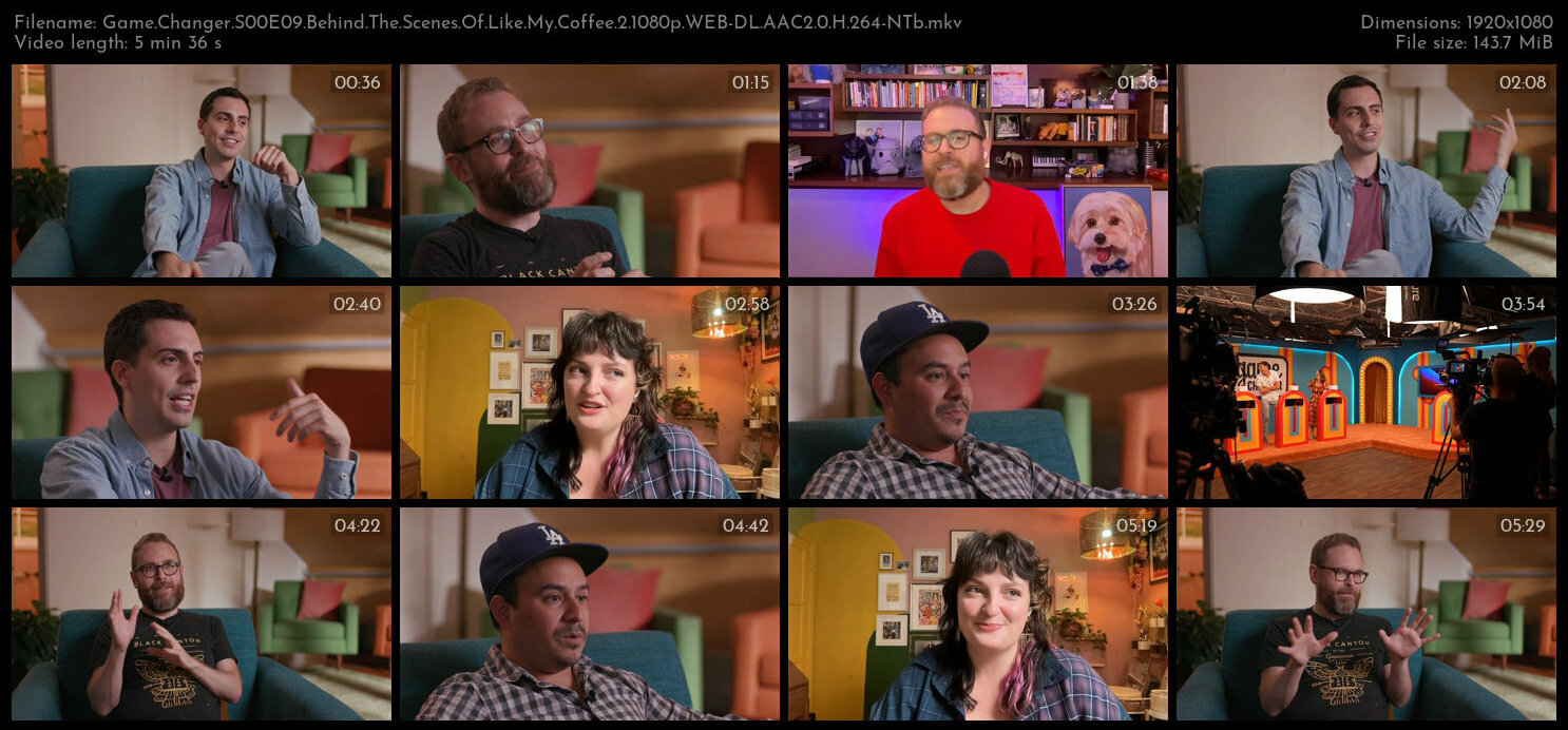 Game Changer S00E09 Behind The Scenes Of Like My Coffee 2 1080p WEB DL AAC2 0 H 264 NTb TGx