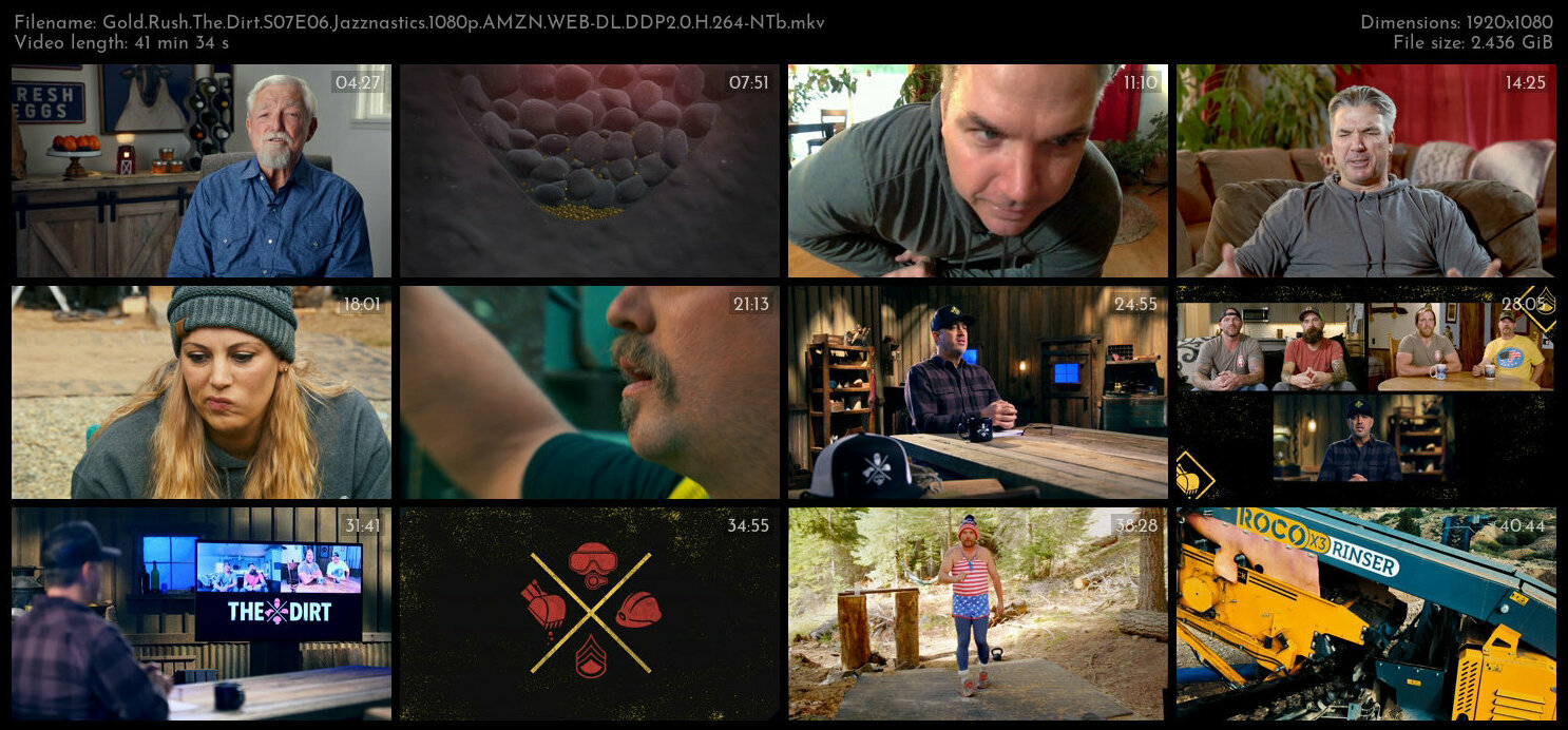 Gold Rush The Dirt S07E06 Jazznastics 1080p AMZN WEB DL DDP2 0 H 264 NTb TGx