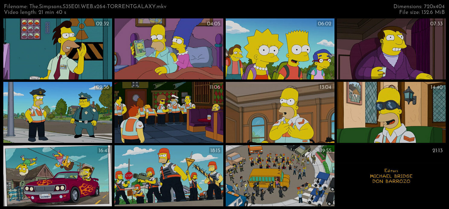 The Simpsons S35E01 WEB x264 TORRENTGALAXY