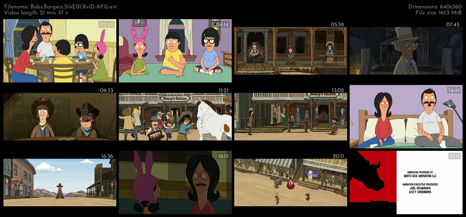 Bobs Burgers S14E01 XviD AFG TGx