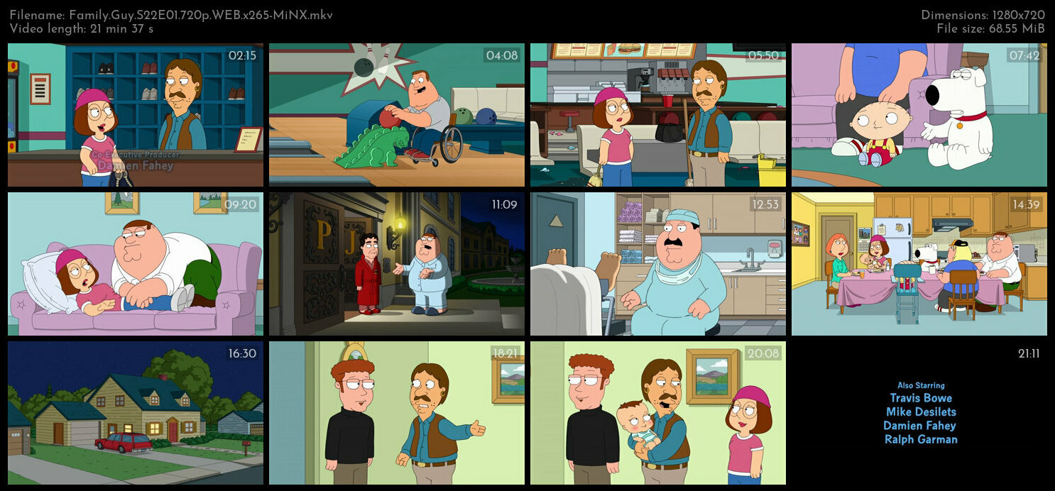 Family Guy S22E01 720p WEB x265 MiNX TGx