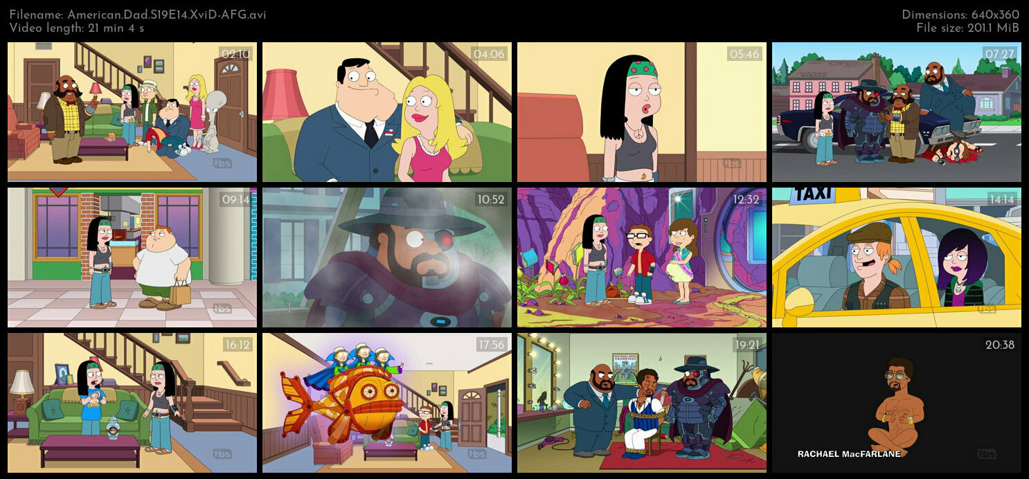 American Dad S19E14 XviD AFG TGx