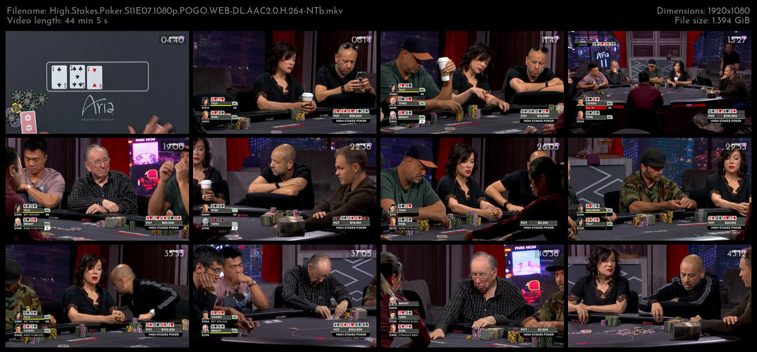 High Stakes Poker S11E07 1080p POGO WEB DL AAC2 0 H 264 NTb TGx