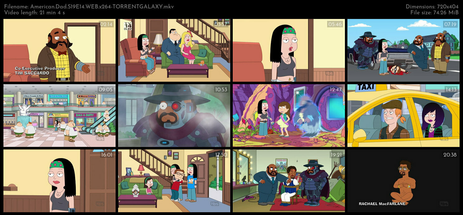 American Dad S19E14 WEB x264 TORRENTGALAXY