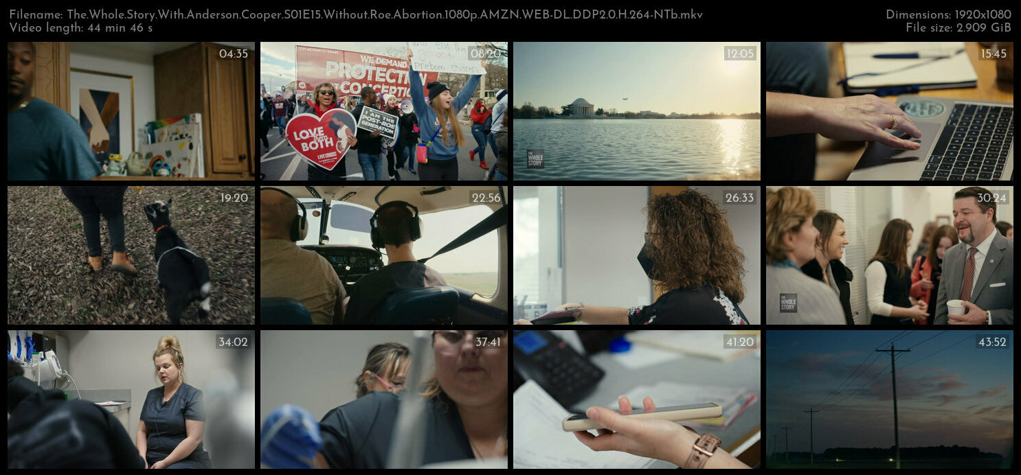 The Whole Story With Anderson Cooper S01E15 Without Roe Abortion 1080p AMZN WEB DL DDP2 0 H 264 NTb