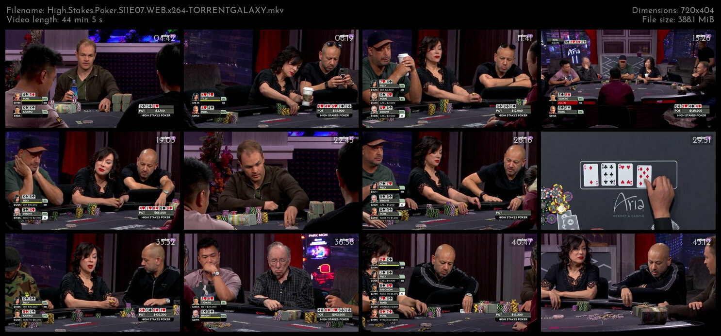 High Stakes Poker S11E07 WEB x264 TORRENTGALAXY