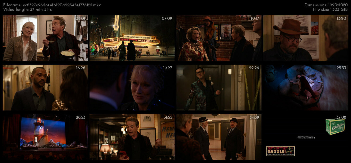 Only Murders in the Building S03E10 Opening Night 1080p HULU WEB DL DDP5 1 H 264 NTb TGx