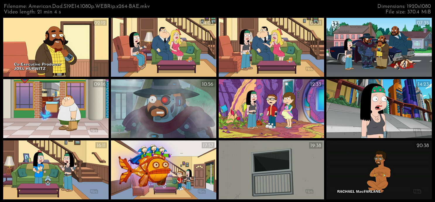 American Dad S19E14 1080p WEBRip x264 BAE TGx