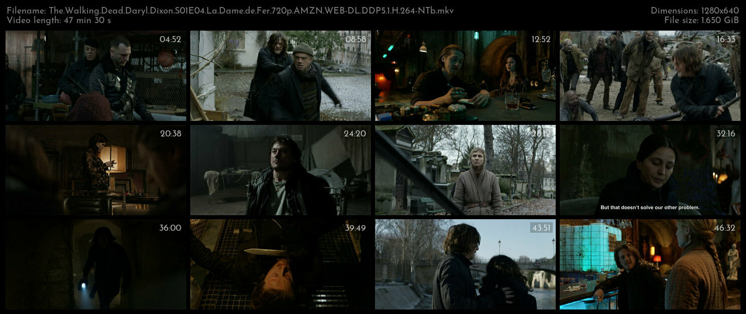 The Walking Dead Daryl Dixon S01E04 La Dame de Fer 720p AMZN WEB DL DDP5 1 H 264 NTb TGx
