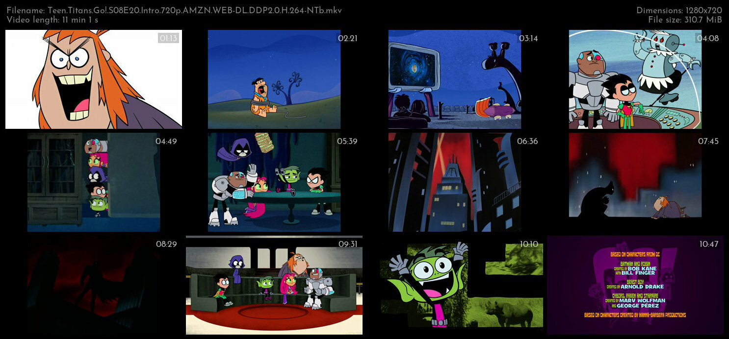 Teen Titans Go S08E20 Intro 720p AMZN WEB DL DDP2 0 H 264 NTb TGx