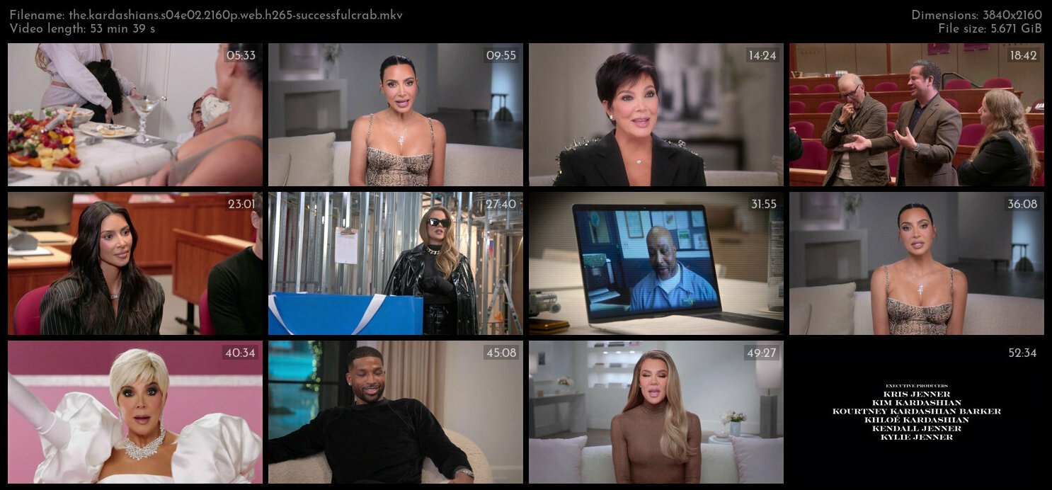The Kardashians S04E02 2160p WEB H265 SuccessfulCrab TGx