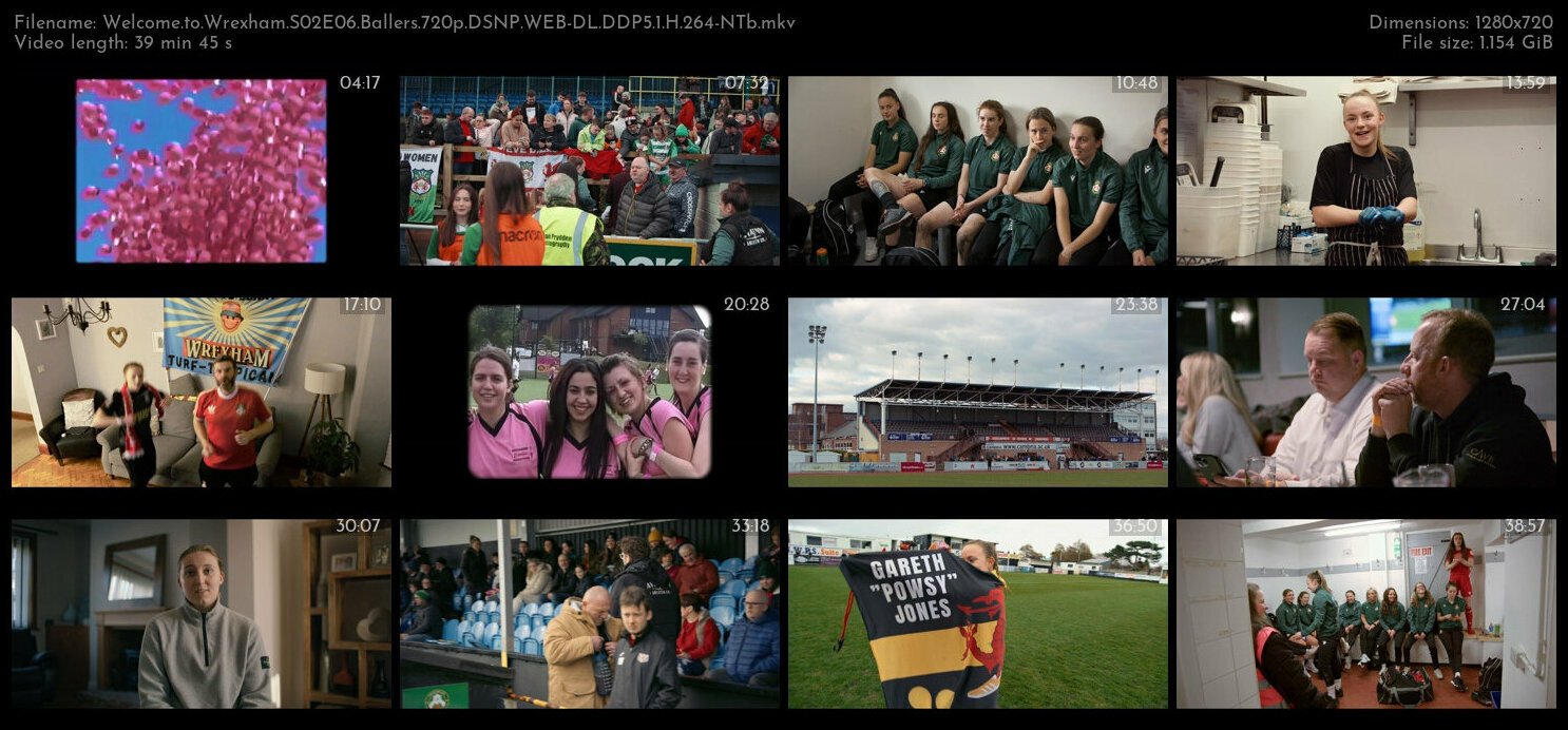 Welcome to Wrexham S02E06 Ballers 720p DSNP WEB DL DDP5 1 H 264 NTb TGx
