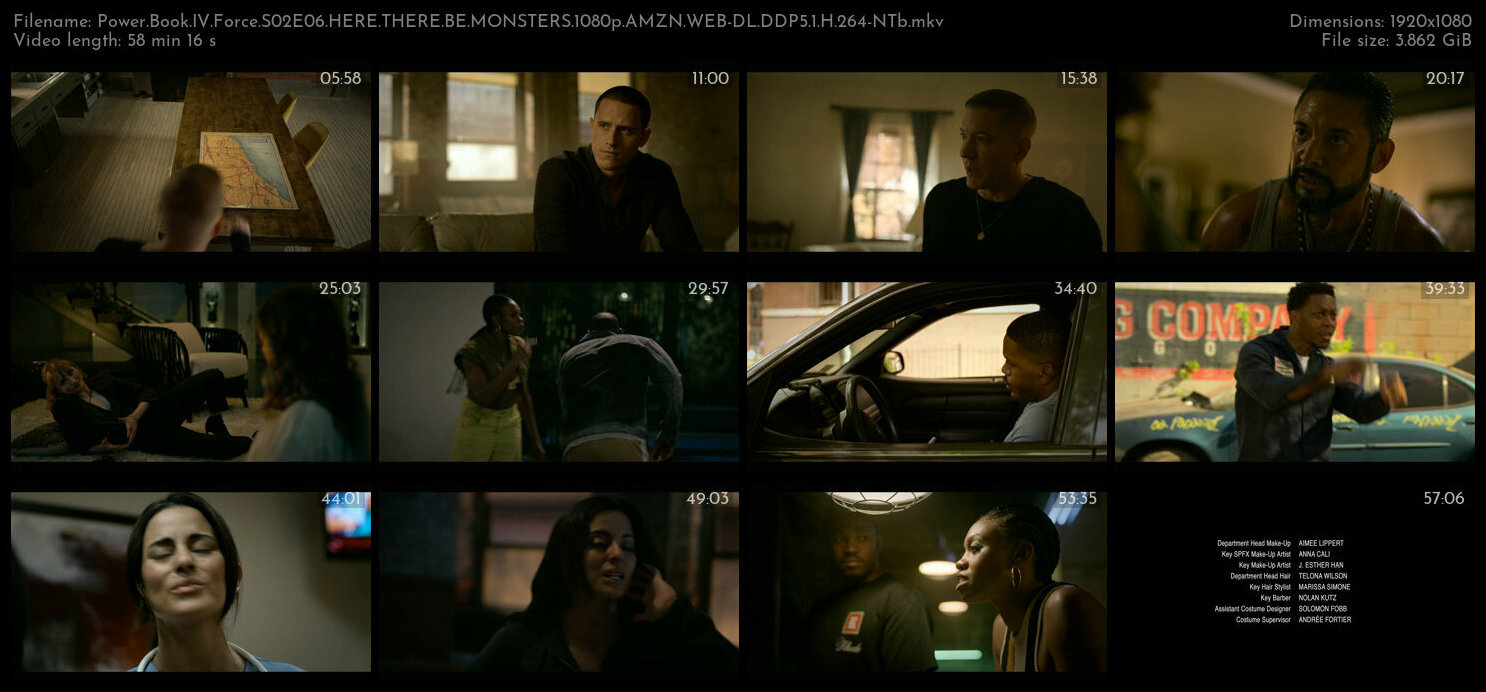 Power Book IV Force S02E06 HERE THERE BE MONSTERS 1080p AMZN WEB DL DDP5 1 H 264 NTb TGx