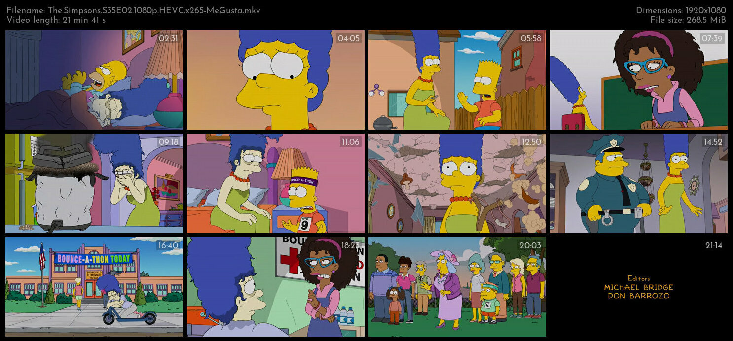 The Simpsons S35E02 1080p HEVC x265 MeGusta TGx