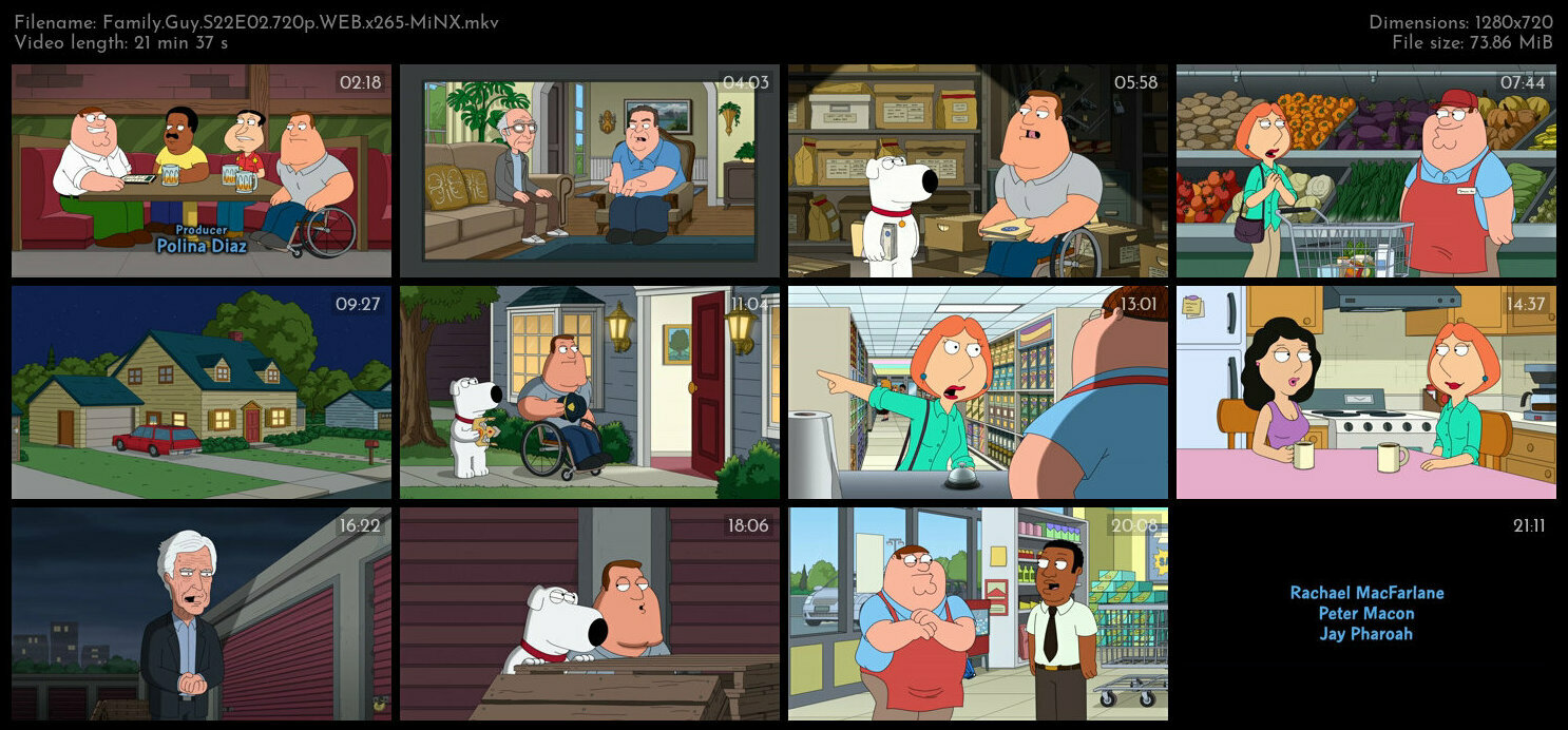 Family Guy S22E02 720p WEB x265 MiNX TGx