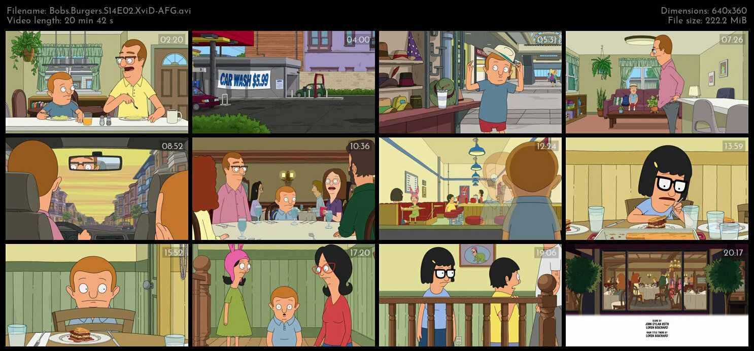 Bobs Burgers S14E02 XviD AFG TGx