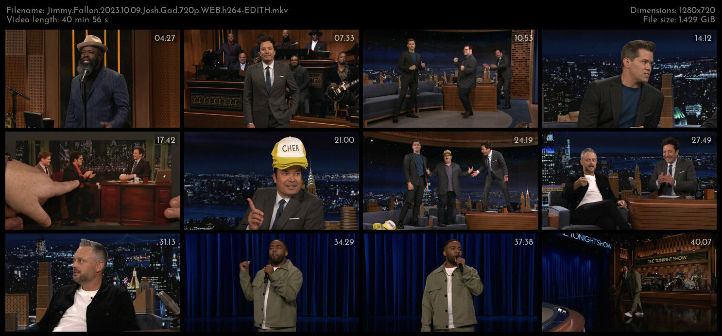 Jimmy Fallon 2023 10 09 Josh Gad 720p WEB h264 EDITH TGx