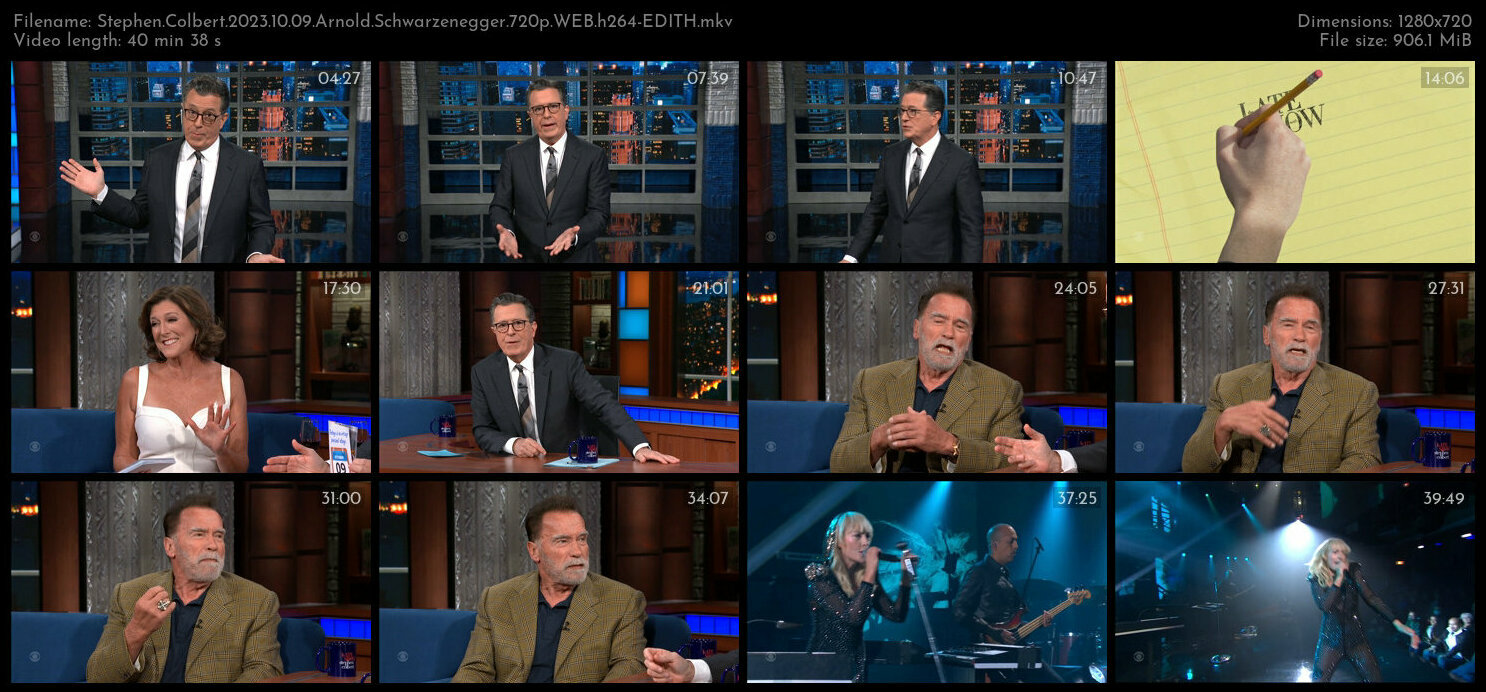 Stephen Colbert 2023 10 09 Arnold Schwarzenegger 720p WEB h264 EDITH TGx