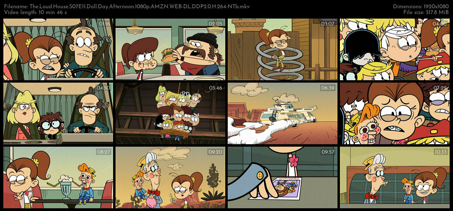 The Loud House S07E11 Doll Day Afternoon 1080p AMZN WEB DL DDP2 0 H 264 NTb TGx