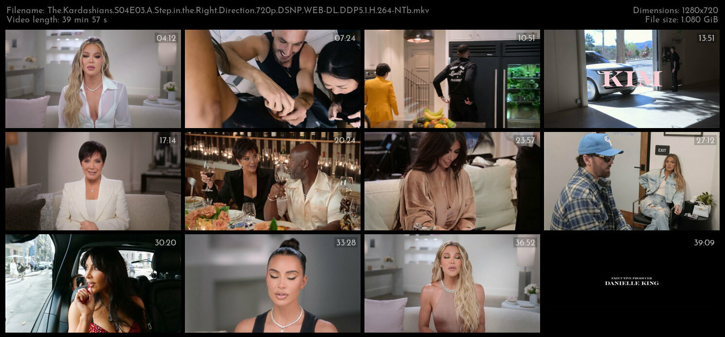 The Kardashians S04E03 A Step in the Right Direction 720p DSNP WEB DL DDP5 1 H 264 NTb TGx