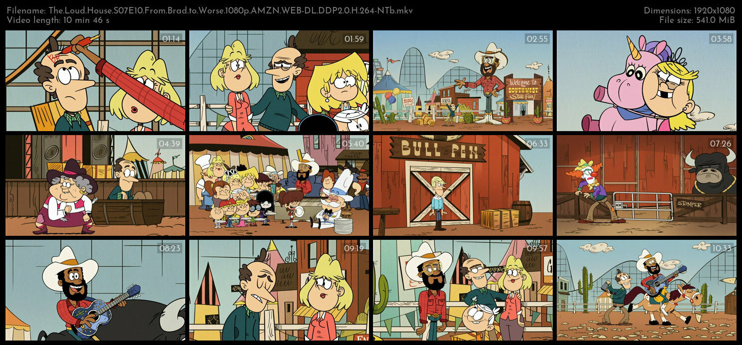 The Loud House S07E10 From Brad to Worse 1080p AMZN WEB DL DDP2 0 H 264 NTb TGx
